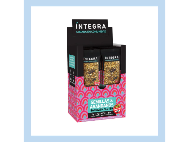 10 Barras GLUTEN FREE Arándanos SIN TACC
