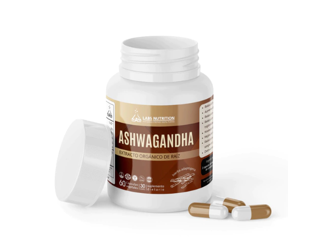 Labs Nutrition Ashwagandha 60 caps veg 30 serv.