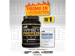 CREATINA ENA 300G + PROTEINA 2LB ENA TRUEMADE