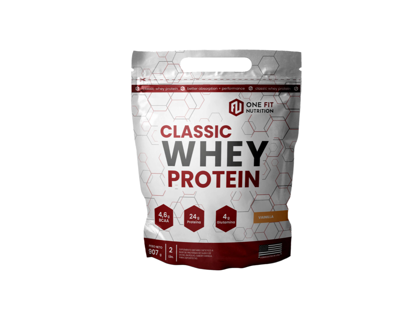 Clasic Whey Protein 2lb - ONE FIT NUTRITION