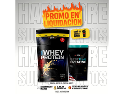 CREATINA SPX 300 GR + PROTEINA SPX 1 KG