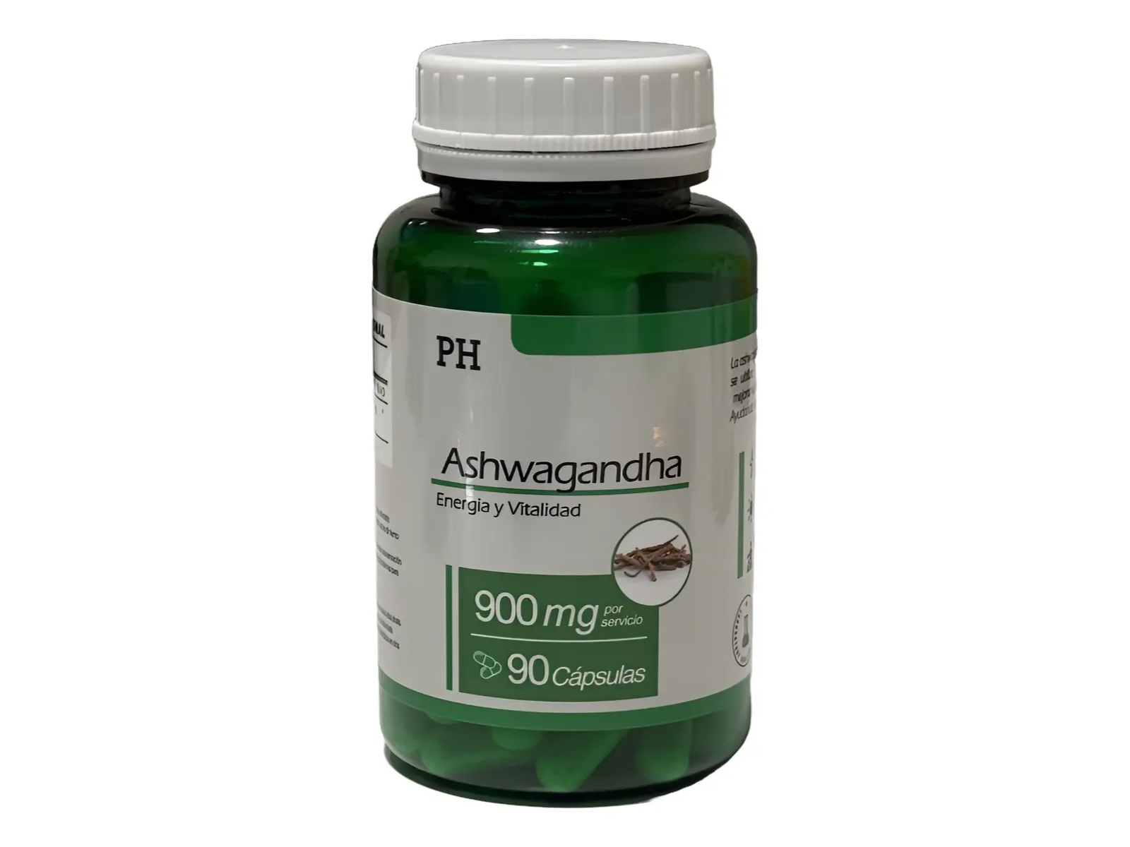 Ph Ashwagandha Extracto Puro Adaptogeno Natural 90 Caps.