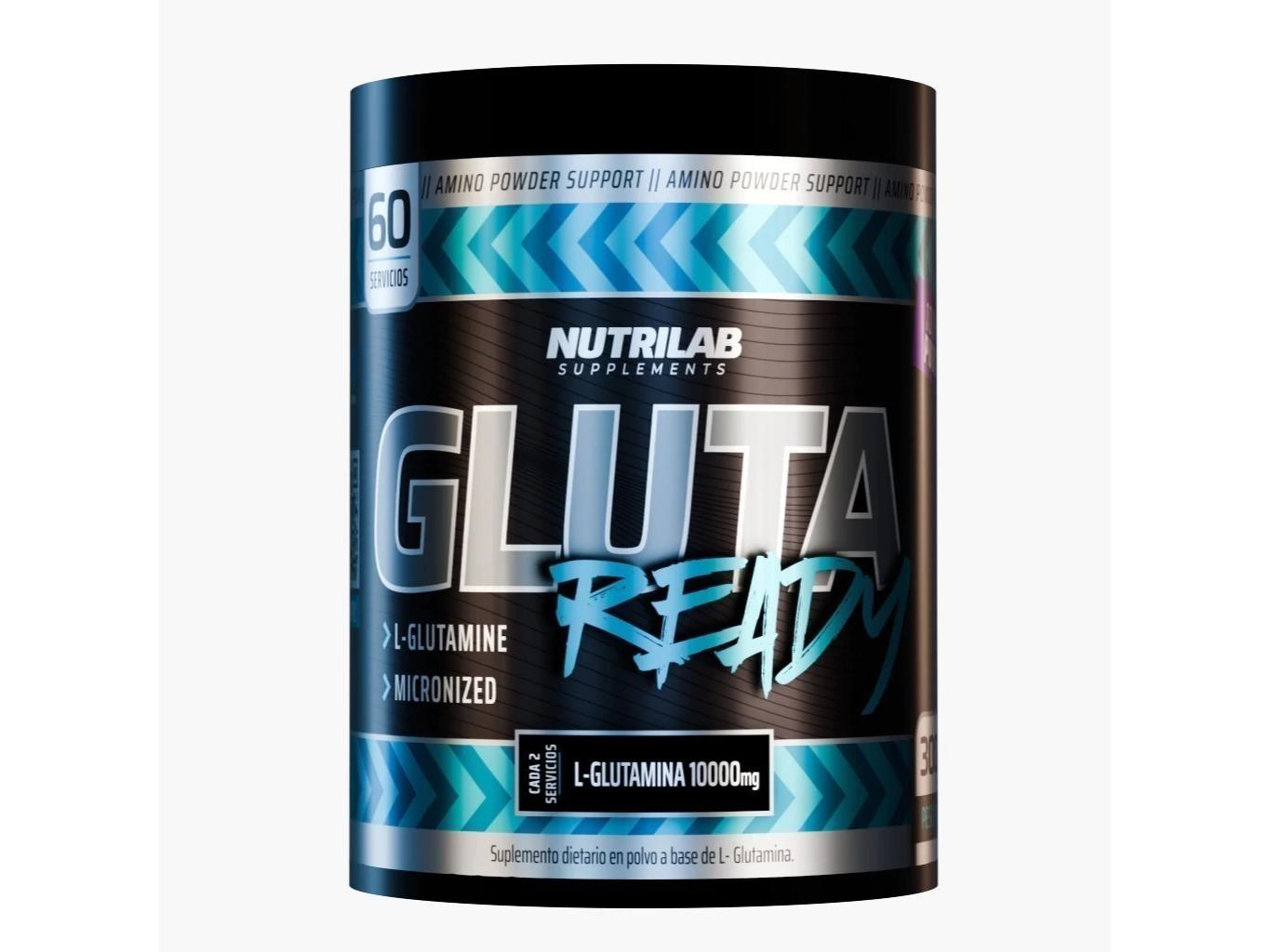 GLUTAMINA NUTRILAB 100% MICRONIZADA