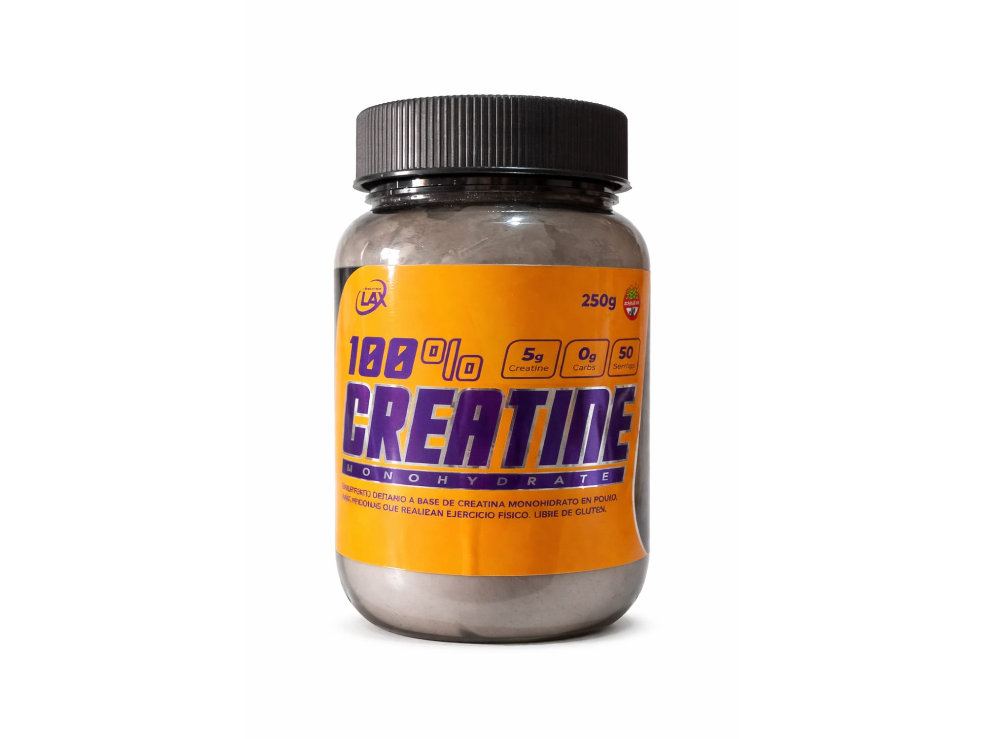 Lax 250g Creatina Monohidrato Micronizada En Pote