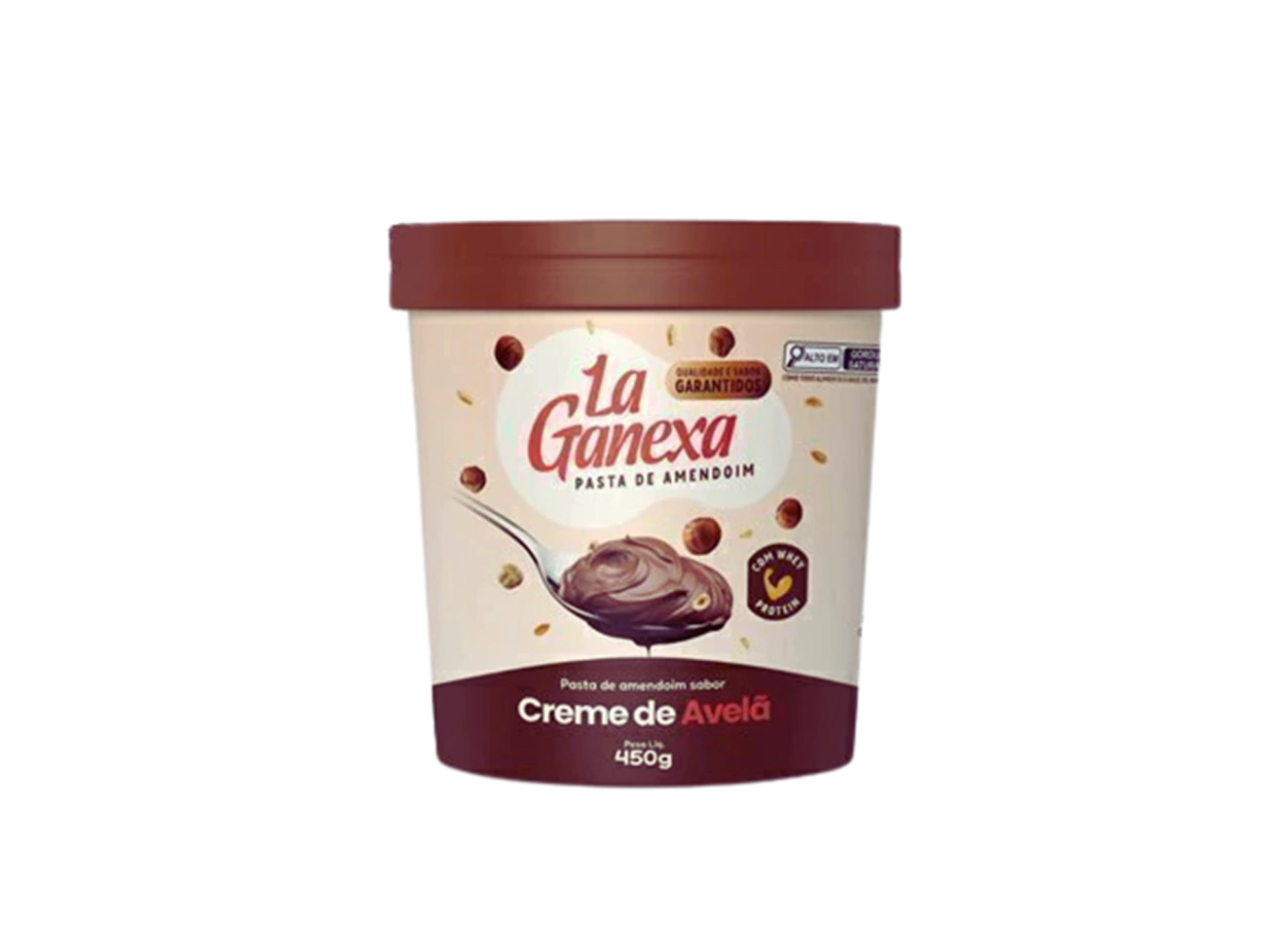 LA GANEXA Pasta de Maní Avellanas 450g