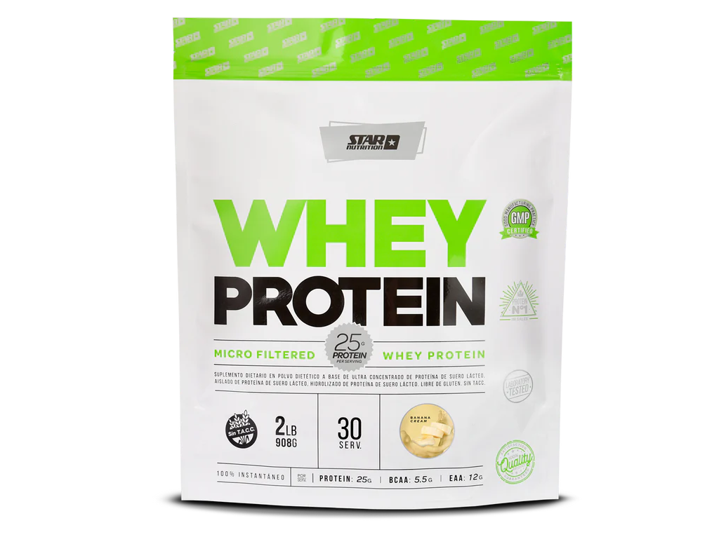 Star Nutrition 2lb Whey Protein Doypack