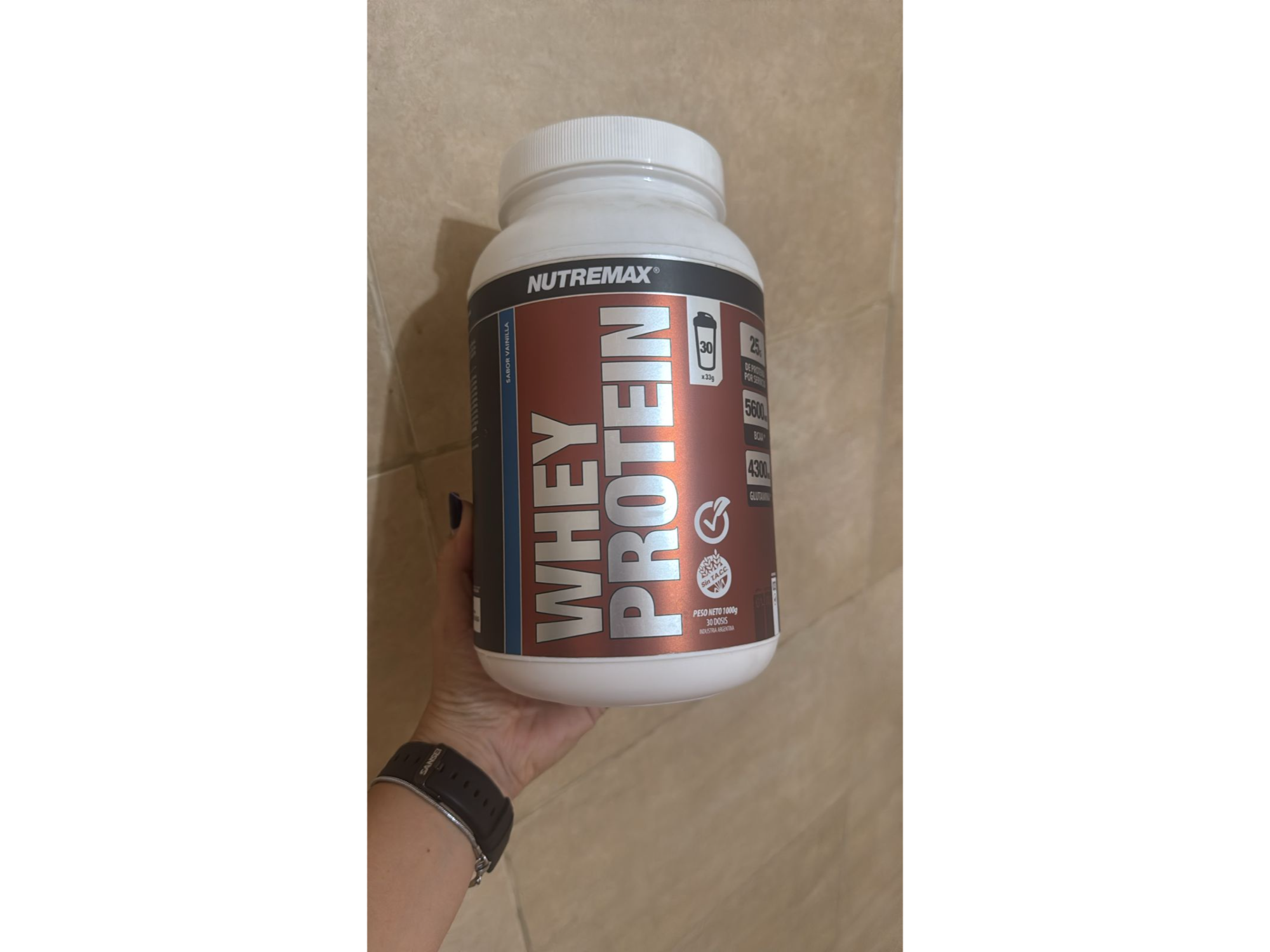 NUTREMAX WHEY PROTEIN VAINILLA