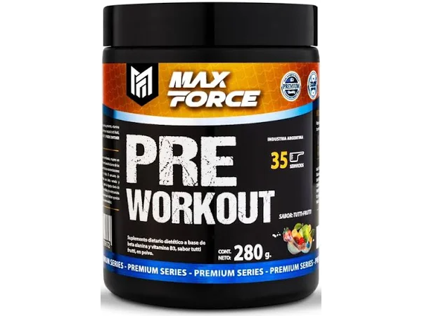 MAX FORCE 280gr PRE ENTRENO