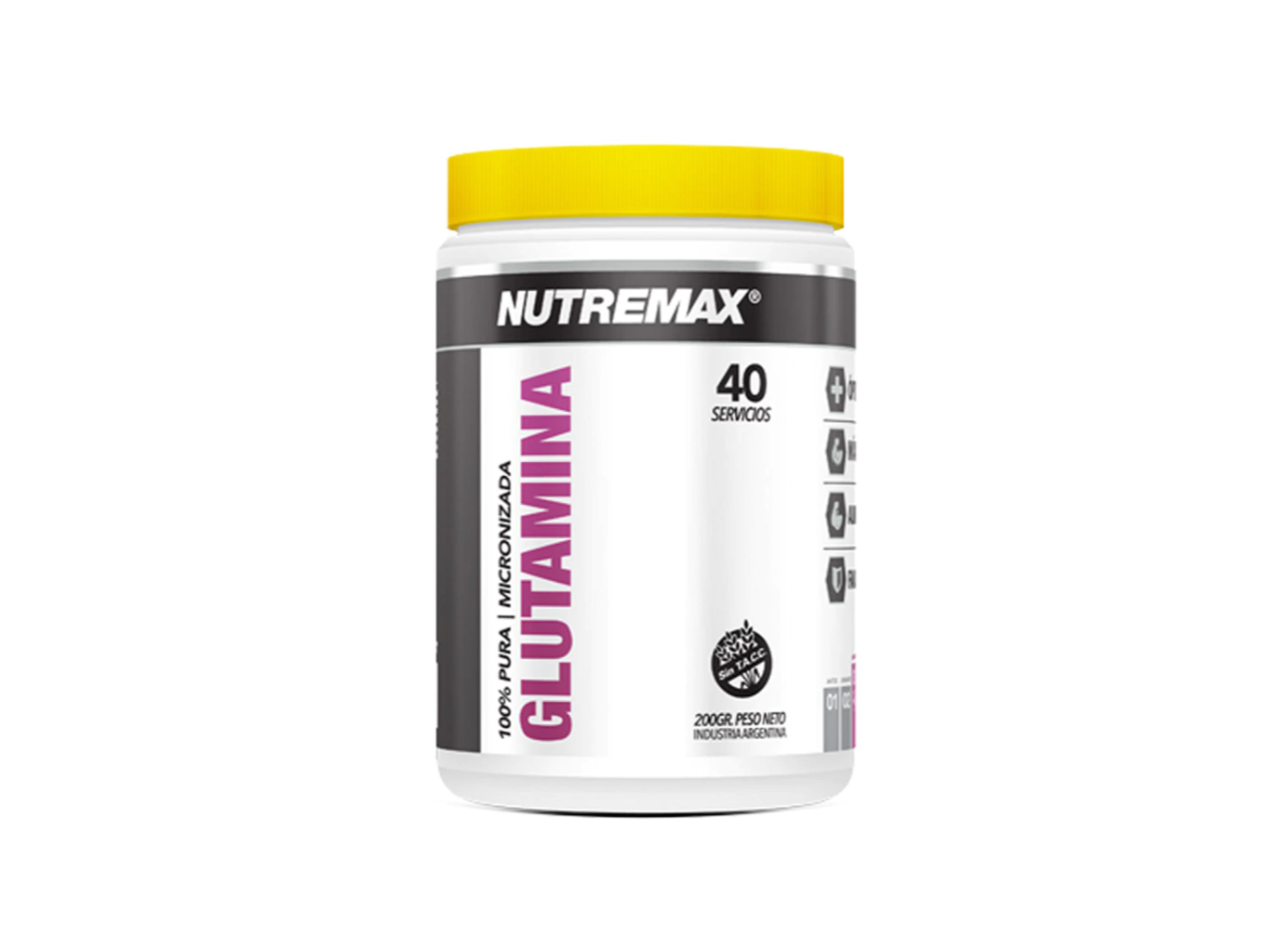 GLUTAMINA NUTREMAX - 200 G