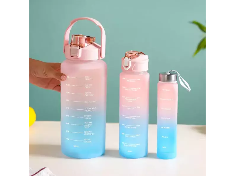 Pack Botella motivacional x3