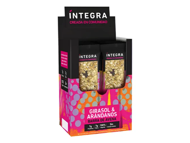 INTEGRA 10 Barras Girasol & Arándanos