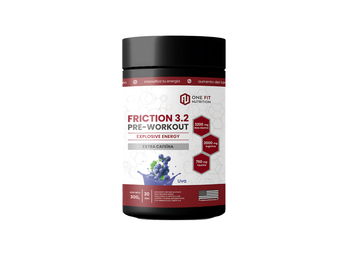 FRICTION 3.2 300 GRS 30 SERVICIOS - ONE FIT