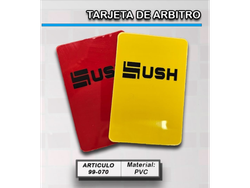 TARJETA DE ARBITRO USH