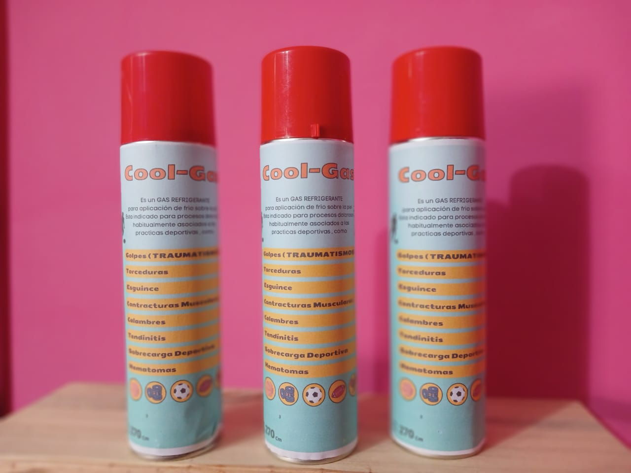 AEROSOL PARA GOLPES COOL GAS