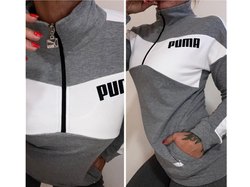 BUZO PUMA MEDIO CIERRE DE DAMA