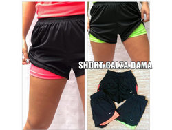 SHORT CON CALZA DAMA