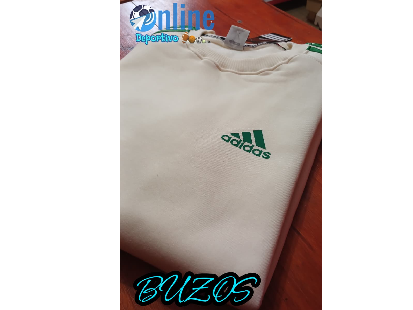 BUZO ADIDAS