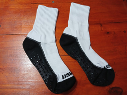 MEDIAS  ANTID. USH BLANCO Y NEGRO