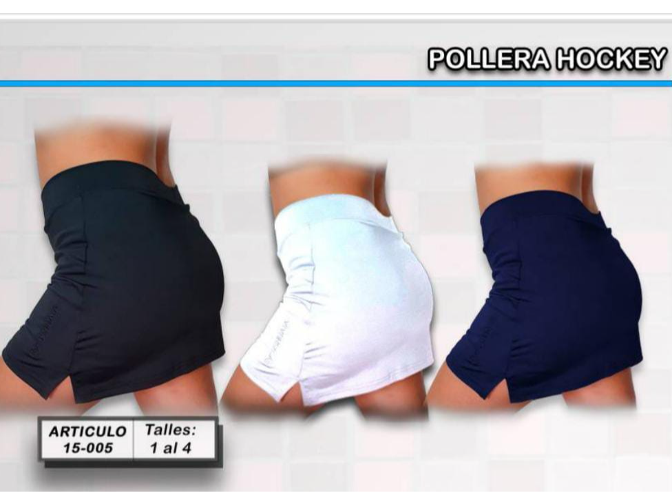 SHORT POLLERA hOCKEY