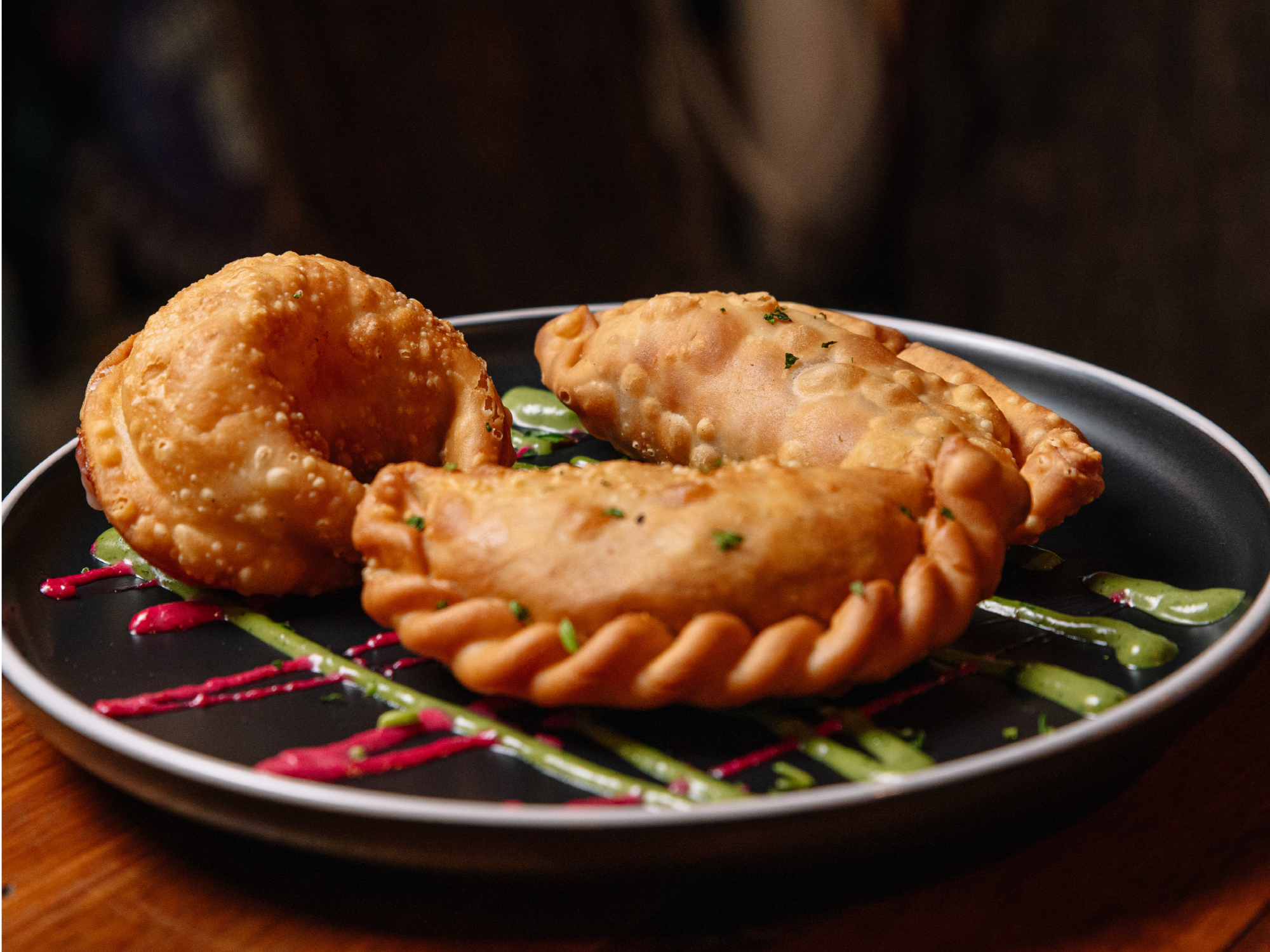 Trio de empanadas