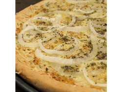 Pizza Fugazza sin queso