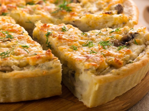 Tarta Cuatro Quesos de Rincón del bajo