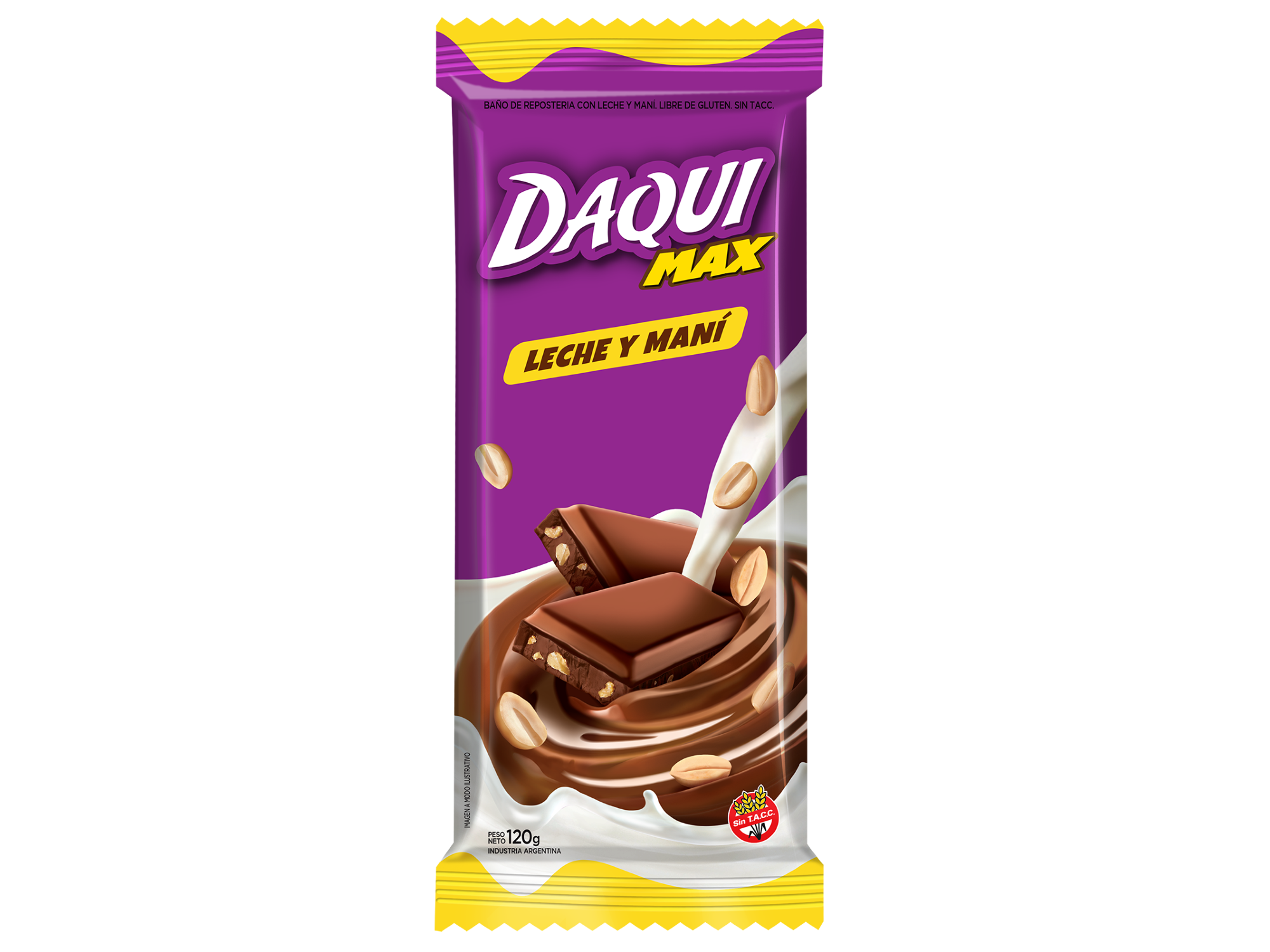 CHOC DAQUI MAX 120 GR