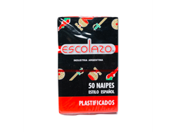 NAIPES ESCOLAZO X 50