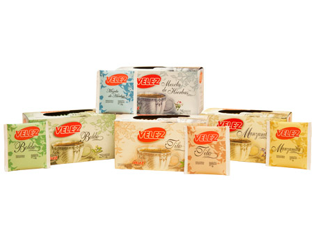 TE SABORIZADOS VELEZ X 20 UN