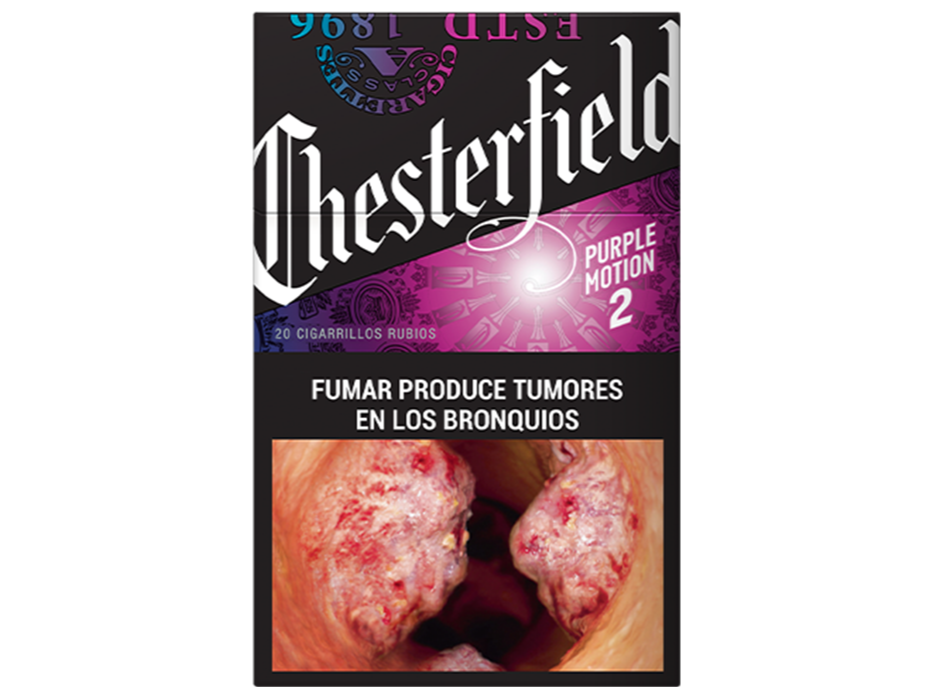 CHESTERFIELD PURPLE MOTION BOX 20