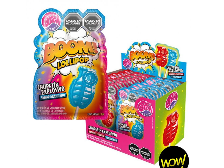 CHUP BOOM LOLLIPOP 24 UN