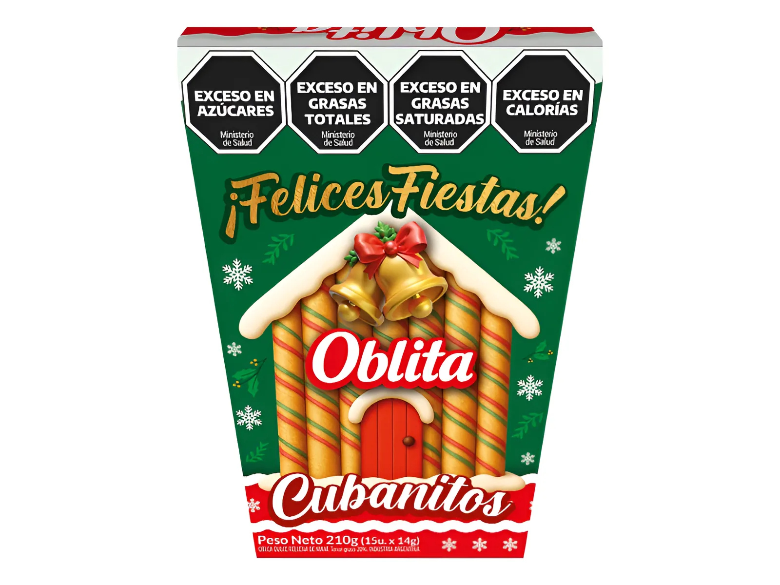 CUBA OBLITA NAVIDAD 15 UN