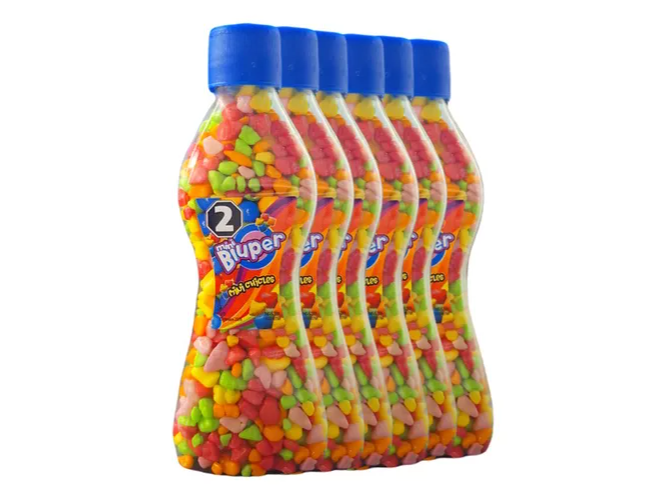 BOTELLITA C/ CHICLES BLUPER X 6 UN