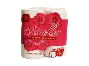 PAPEL HIG MIRAFLOR X 4 UN