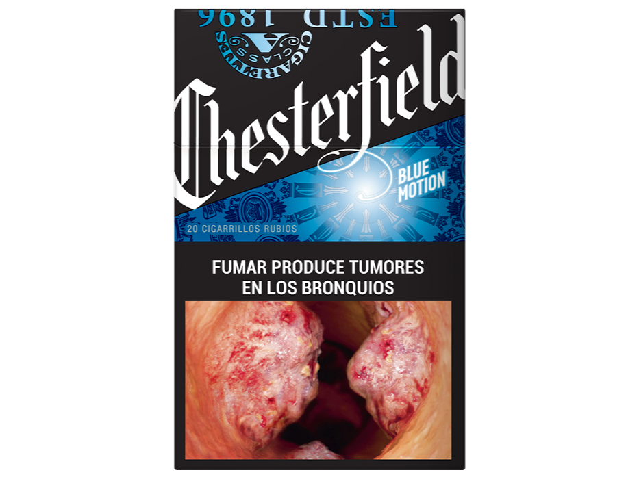 CHESTERFIELD BLUE MOTION BOX 20