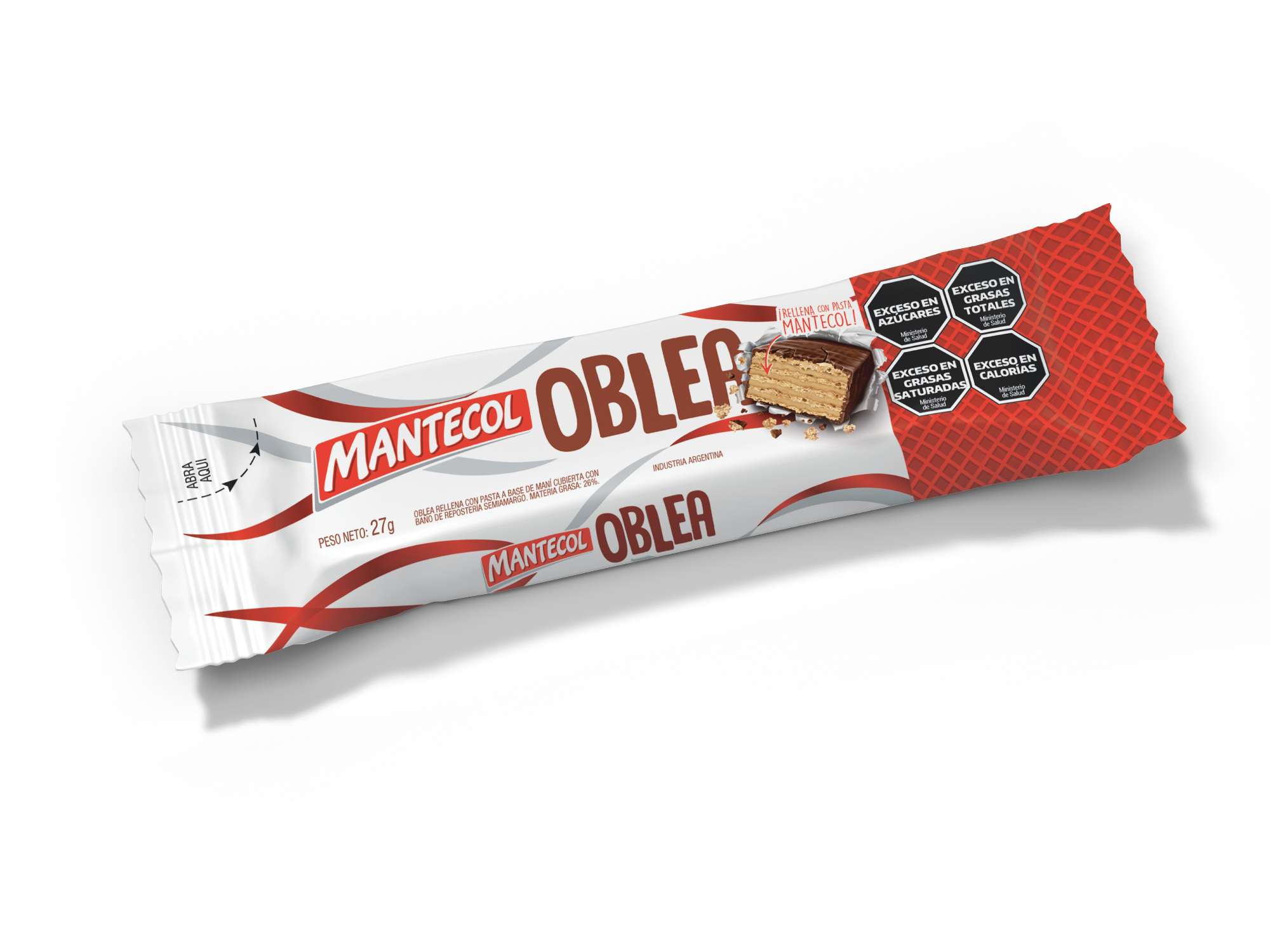 OBLE MANTECOL BAÑADA 27 GR