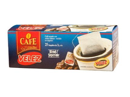 CAFE S/ SOBRE VELEZ 25 UN