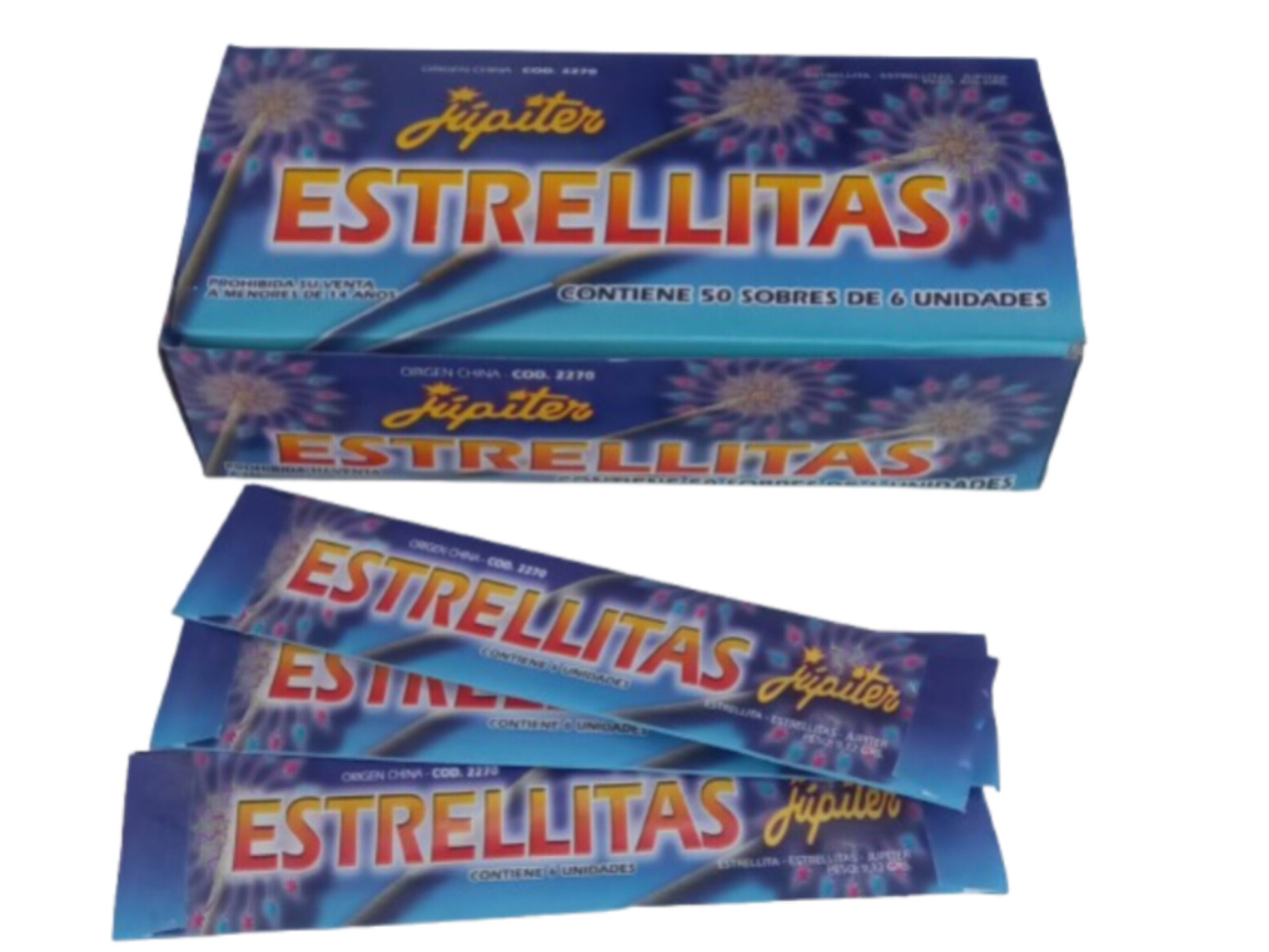 PIRO ESTRELLITA X 10 SOBRES