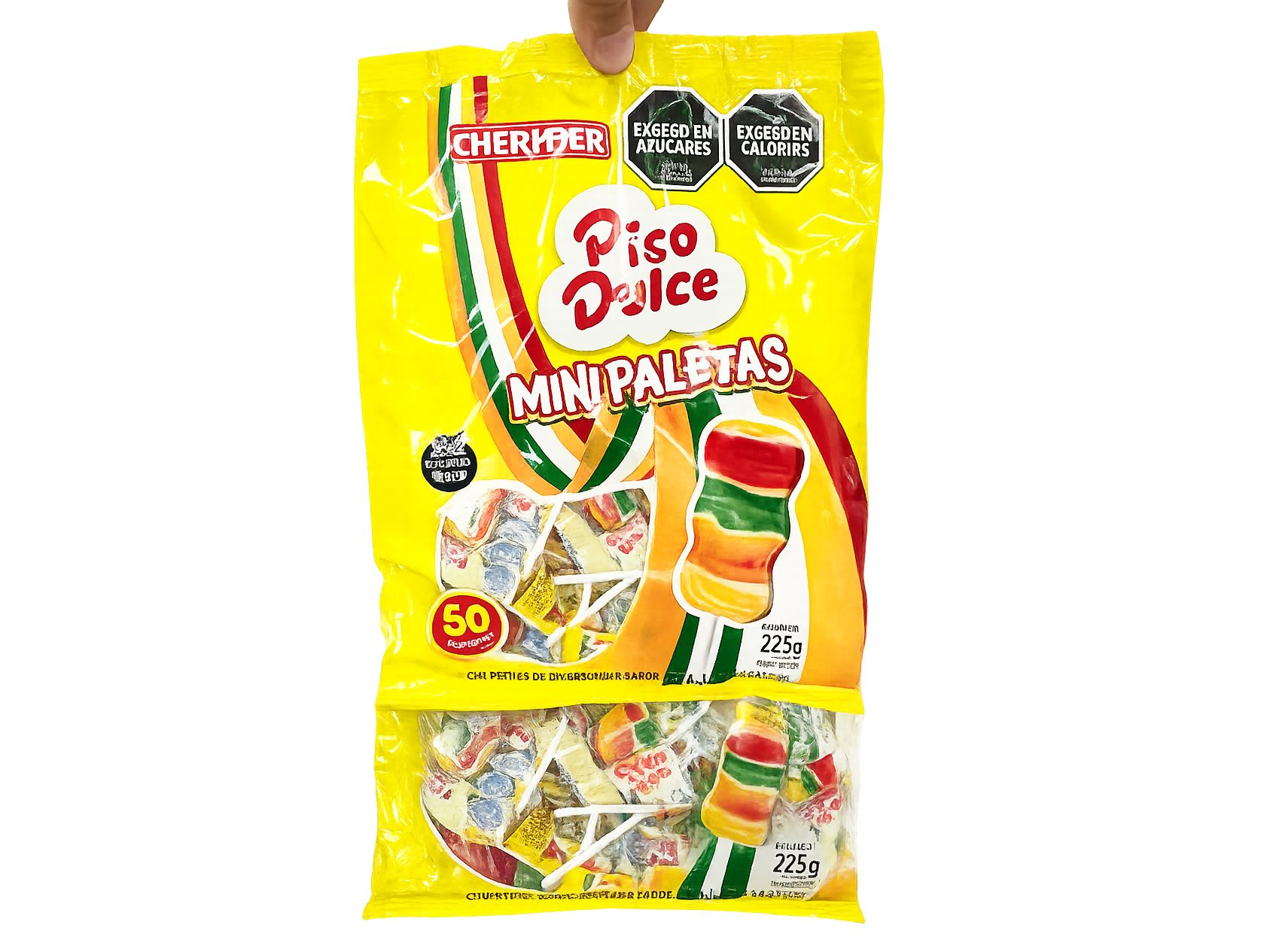 CHUP PICO DULCE MINI PALETAS 50 UN