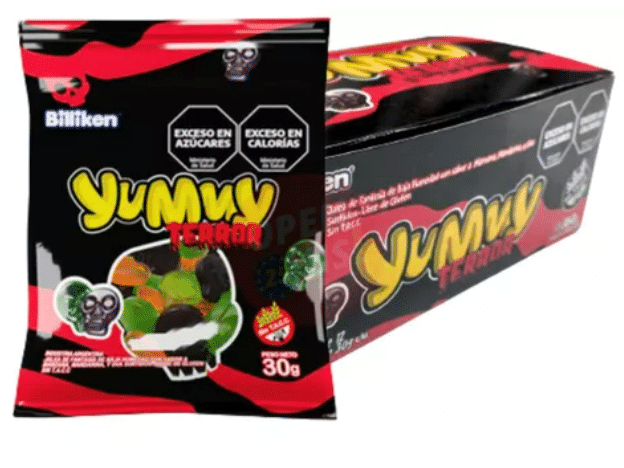 GOMA YUMMY 30 GR POR 12 UN