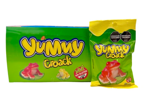 GOMA YUMMY  CROACK 50 GR X 10 UN