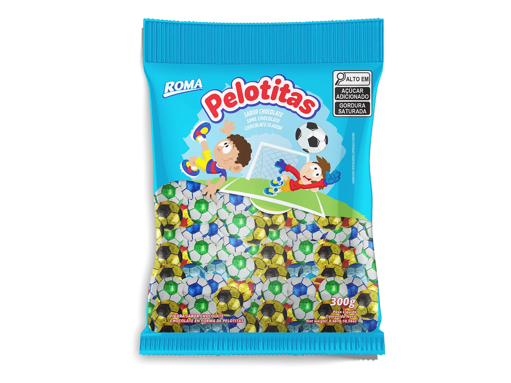 CHOC PELOTITAS ROMA 300 GR