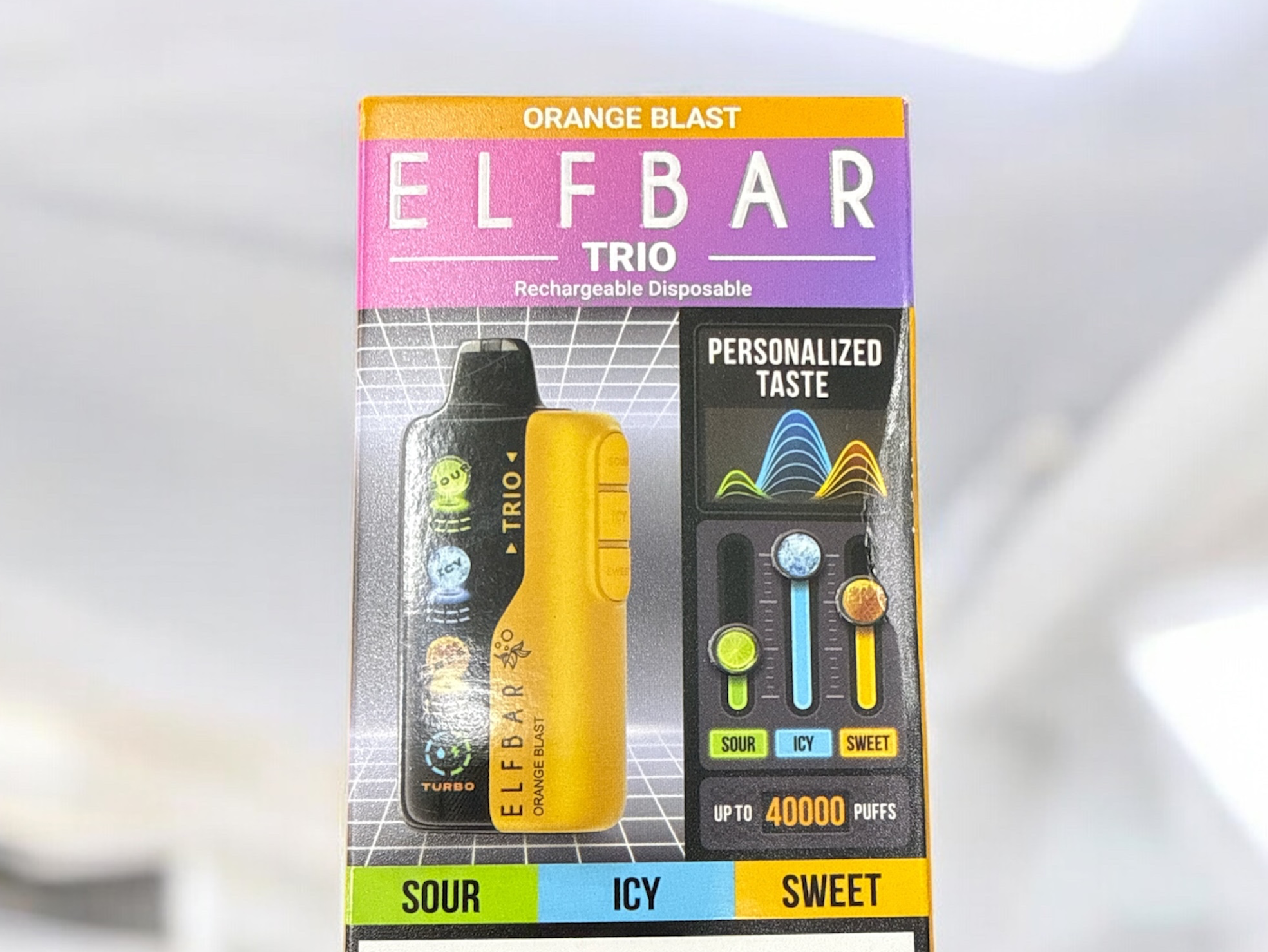 ELF BAR TRIO 40k puffs