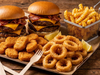 Combo 11: 2 burgers dobles, nuggets y rabas
