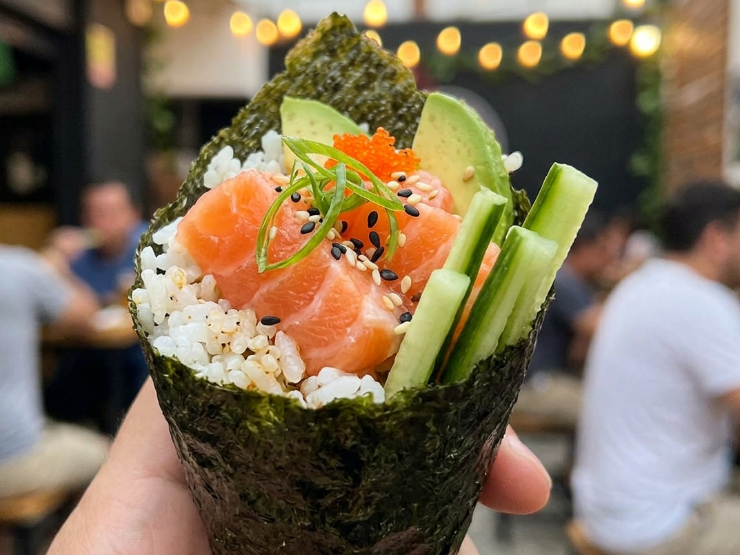 Temaki de Salmon