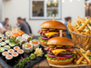 Combo 16: 20 sushi y 2 burgers dobles