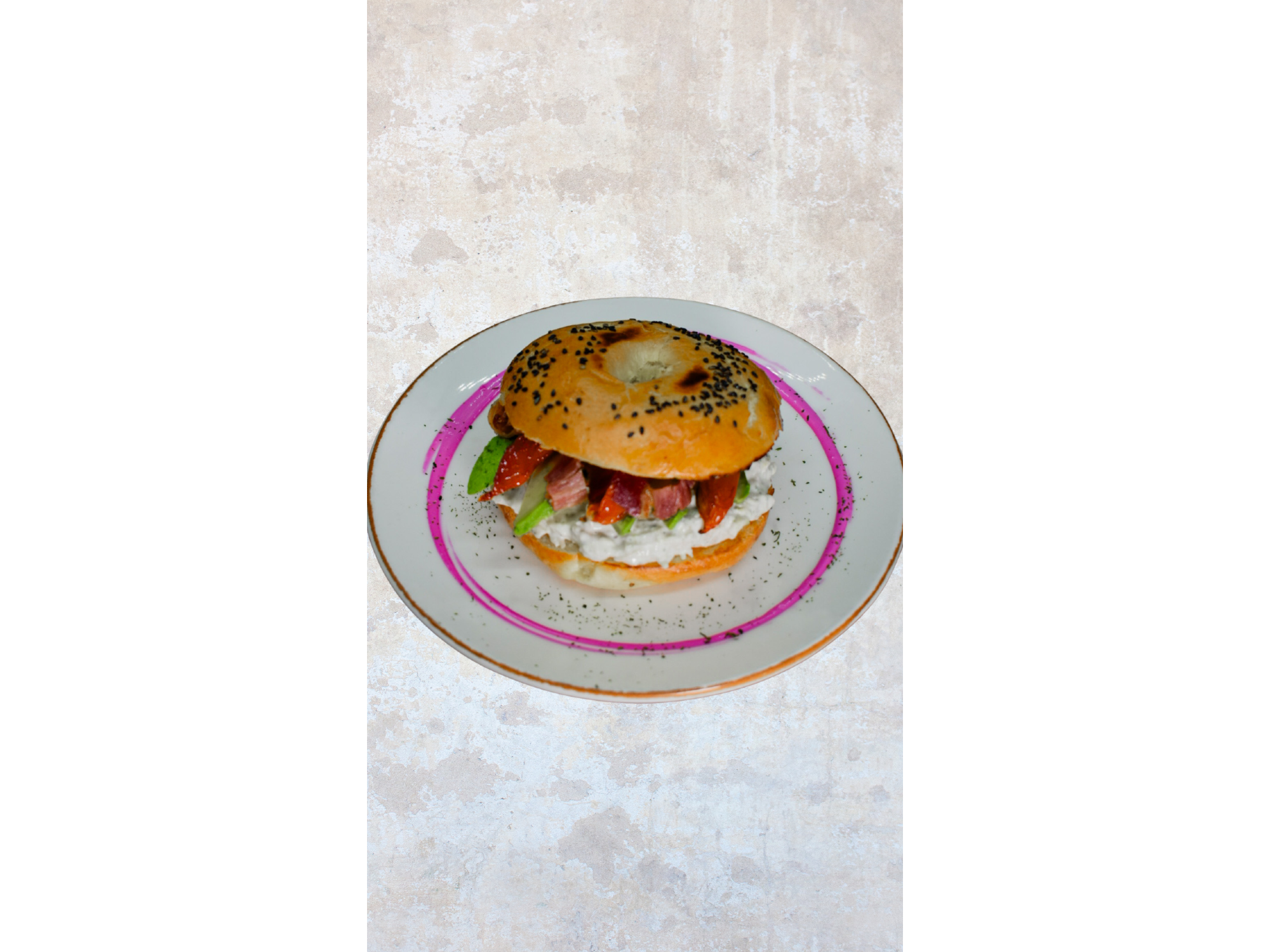 BAGEL DE POLLO