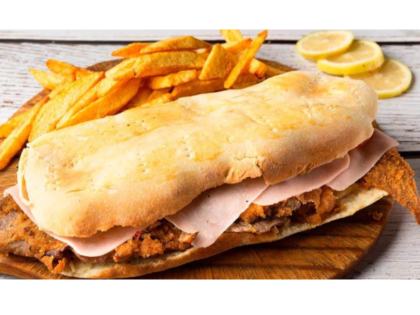 Milanesa de Ternera con Jamon y Queso