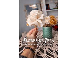 Flores de tela de VIVA VELAS