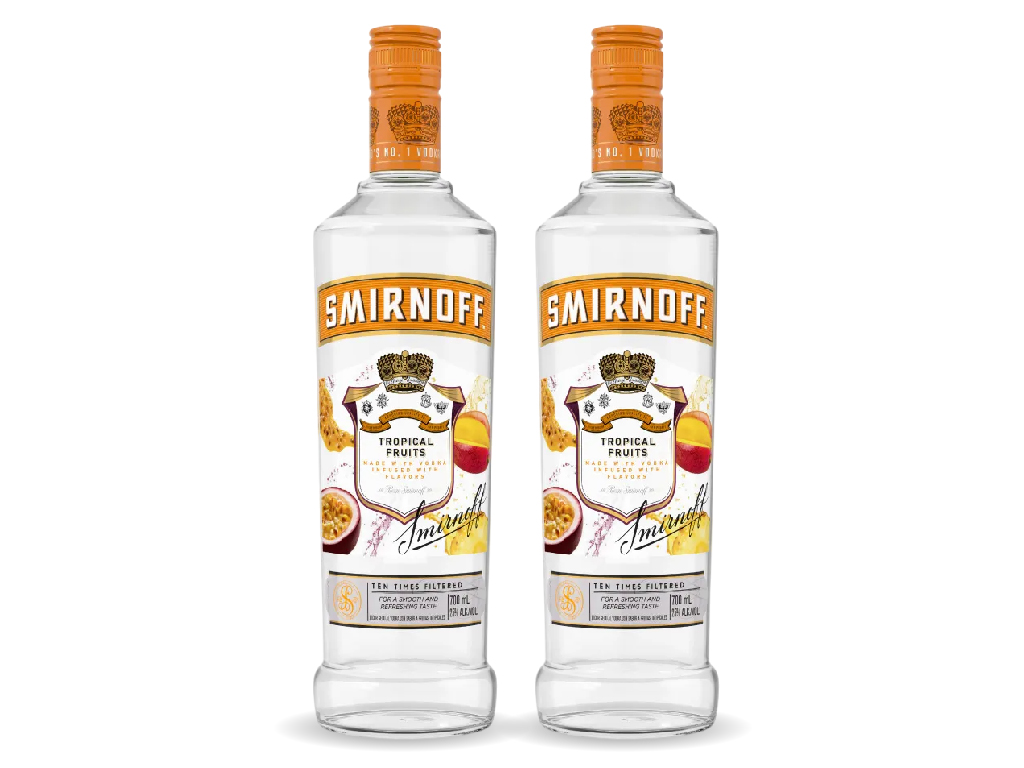 Smirnoff | Tropical Fruits x 700 ml (2 unidades)
